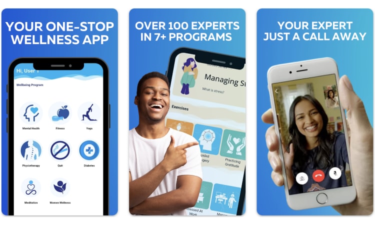 MantraCare app screenshot