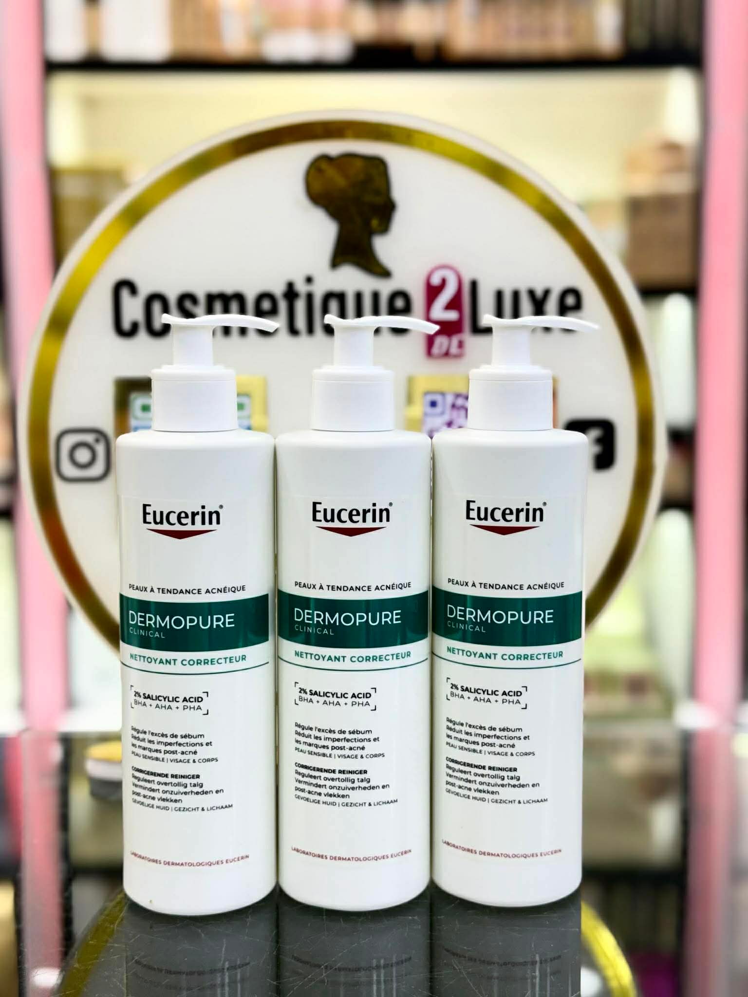 Gel Nettoyant Eucerin DermoPure