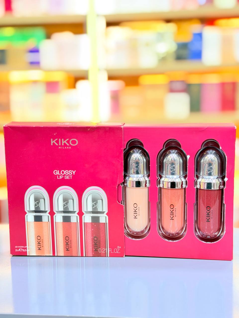 KIKO Milano Glossy Lip Set (3x 3D Hydra Lipgloss)