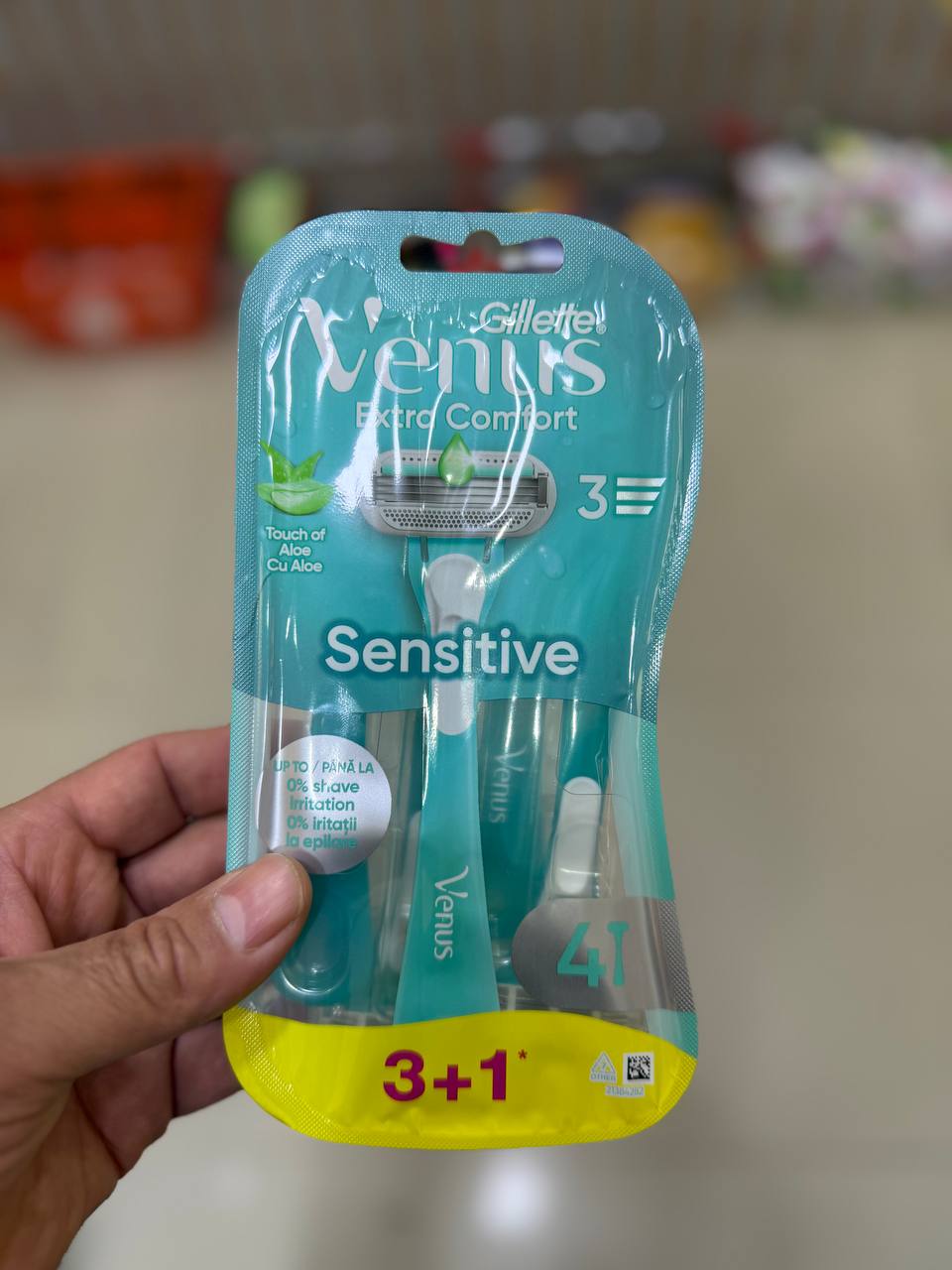 Gillette Venus Extra Comfort Sensitive (3+1)
