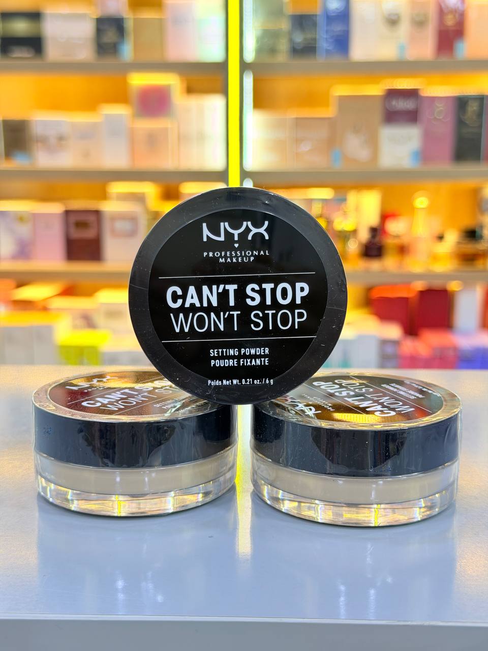 بودرة تثبيت NYX كانت ستوب وونت ستوب – 6 جم