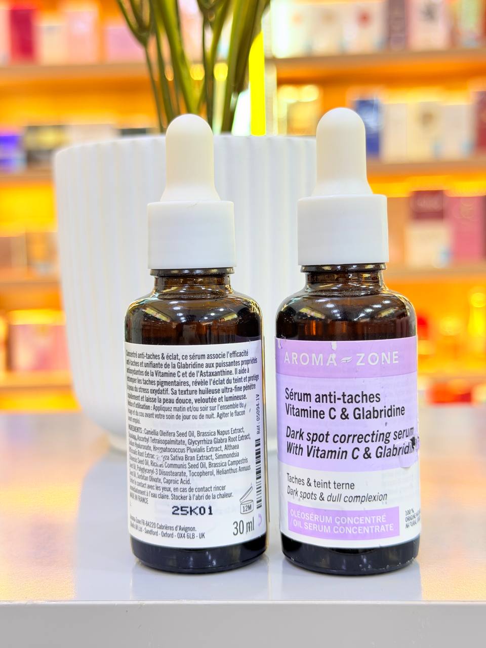 AROMA ZONE Dark Spot Correcting Serum Vitamin C & Glabridine