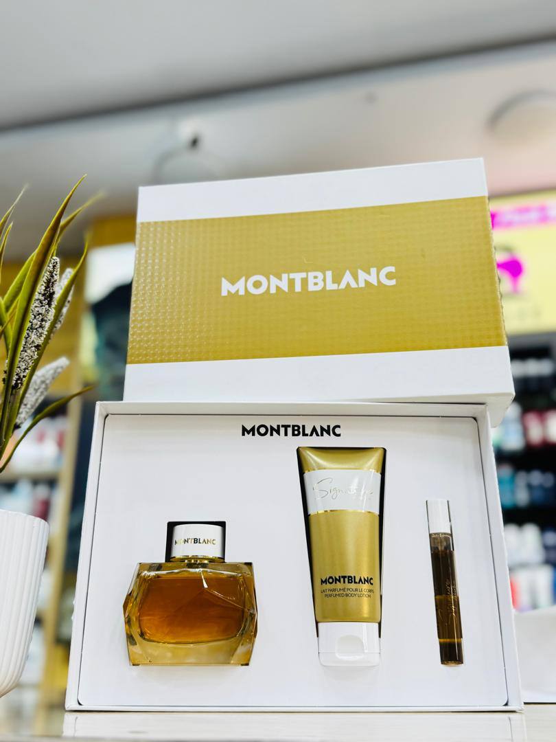 Montblanc Signature Coffret Eau de Parfum – 3 Pièces
