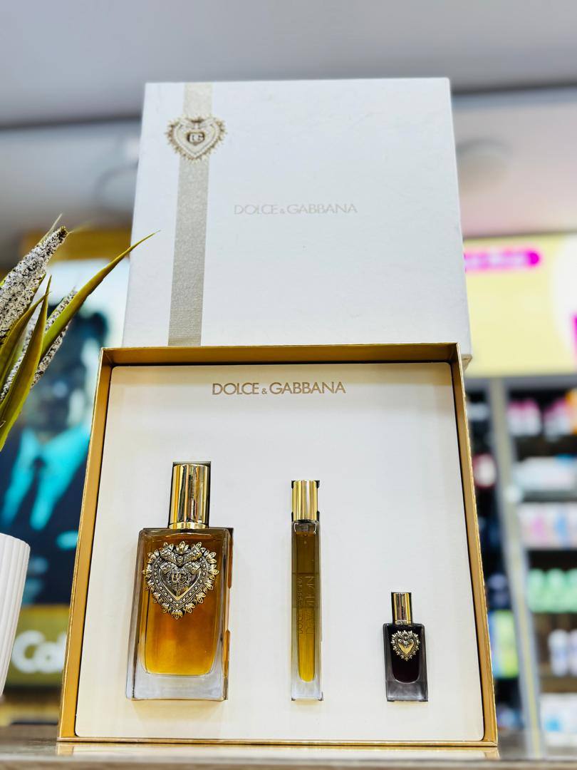 Dolce & Gabbana Devotion Coffret Eau de Parfum – 3 Pièces