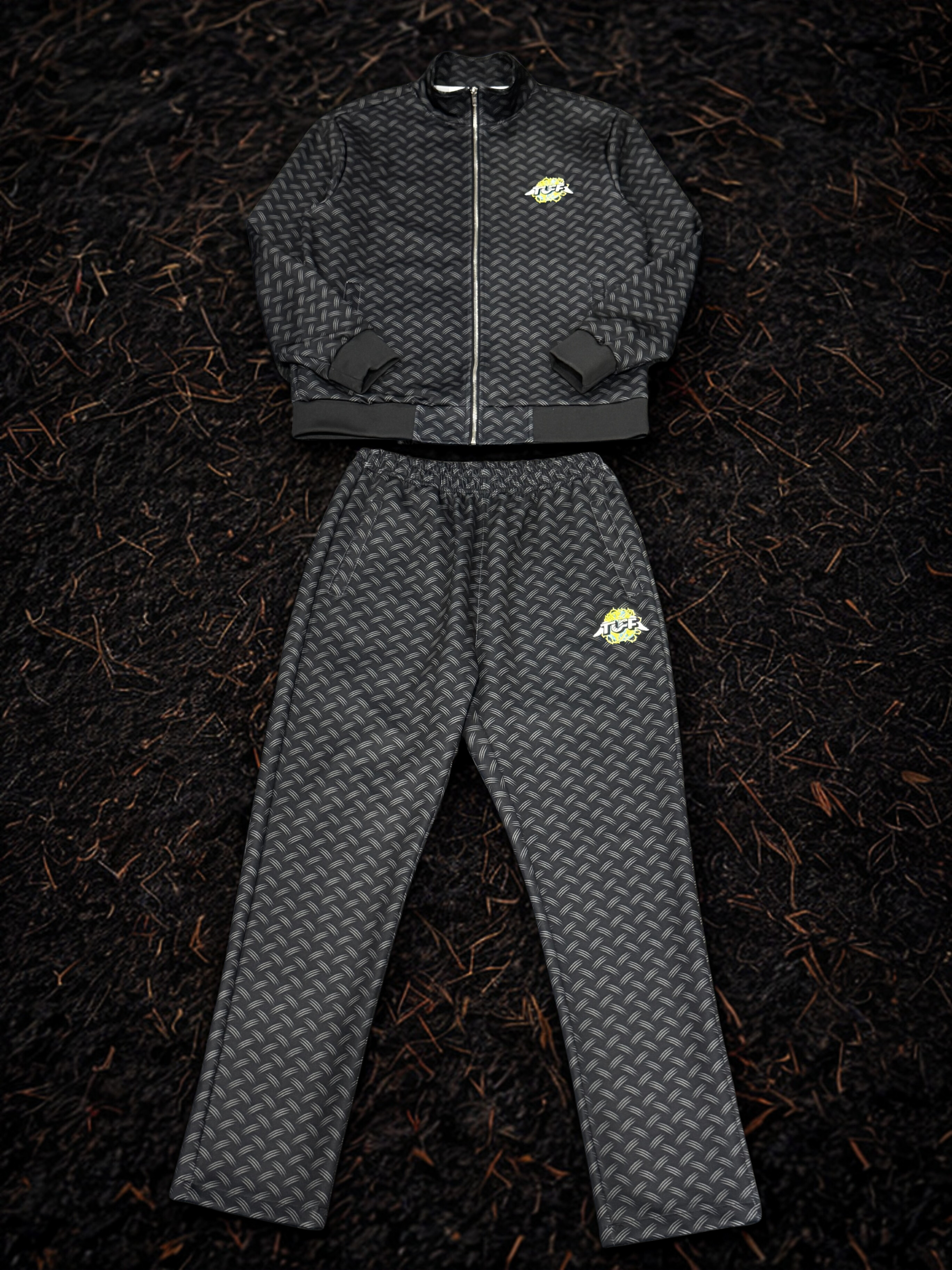 Tuff Athletic Black Tracksuit thumbnail 3