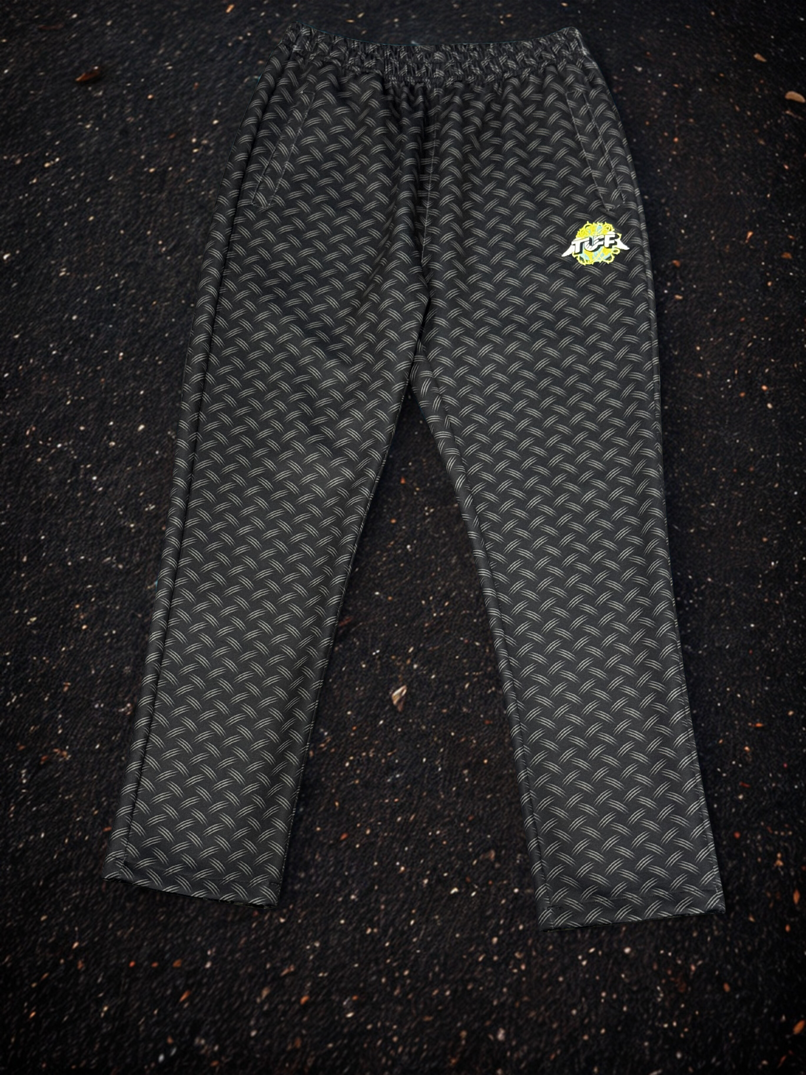 Tuff Athletic Black Tracksuit Alternate View