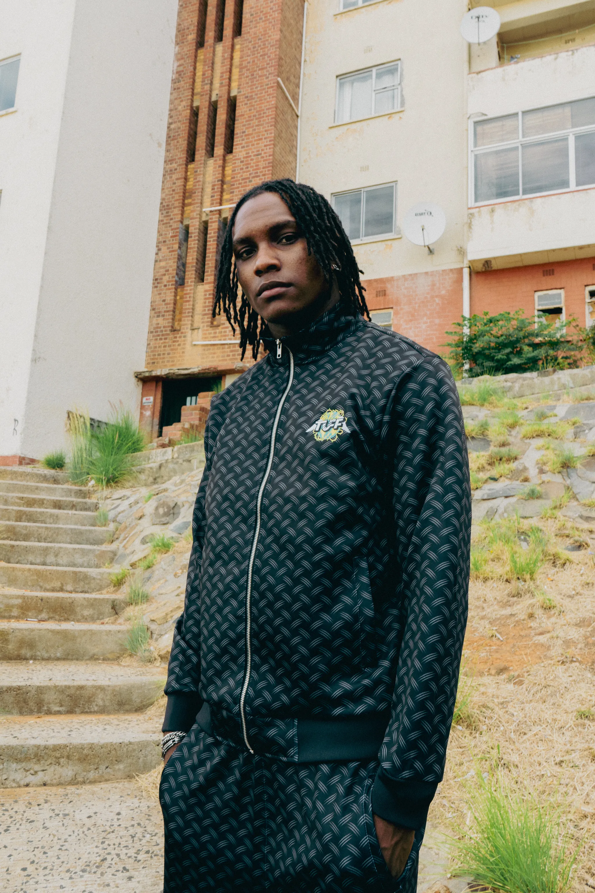 Tuff Athletic Black Tracksuit thumbnail 5