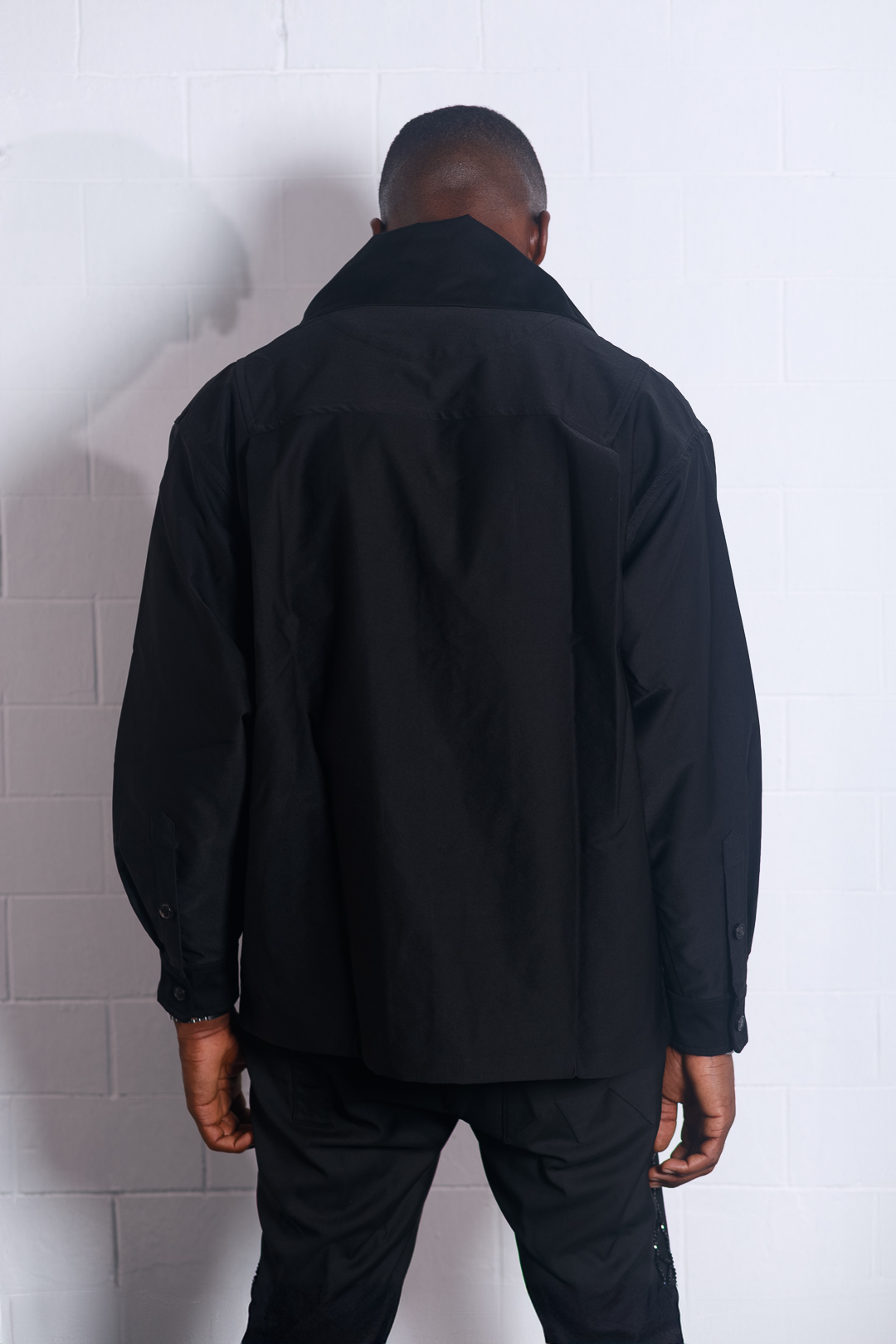 New Art Oversized Collar Shacket thumbnail 3
