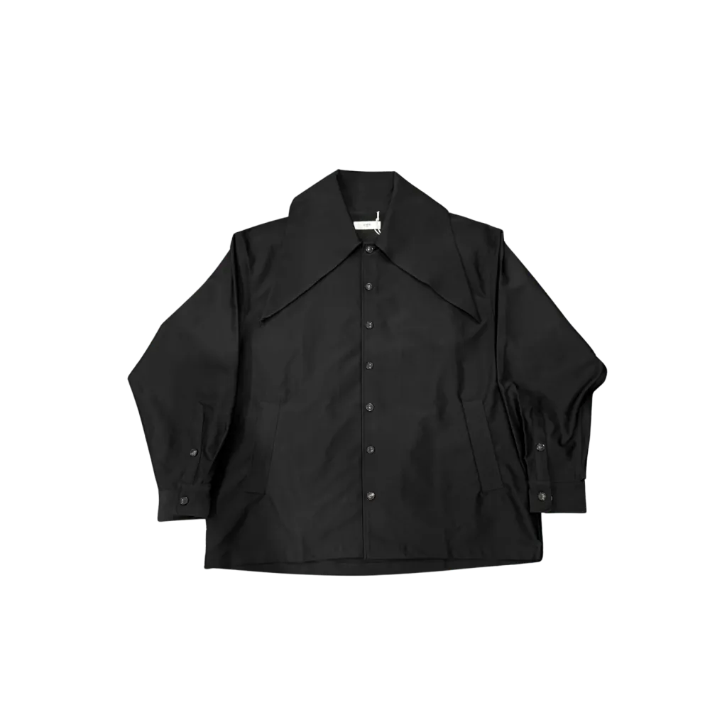 New Art Oversized Collar Shacket thumbnail 1