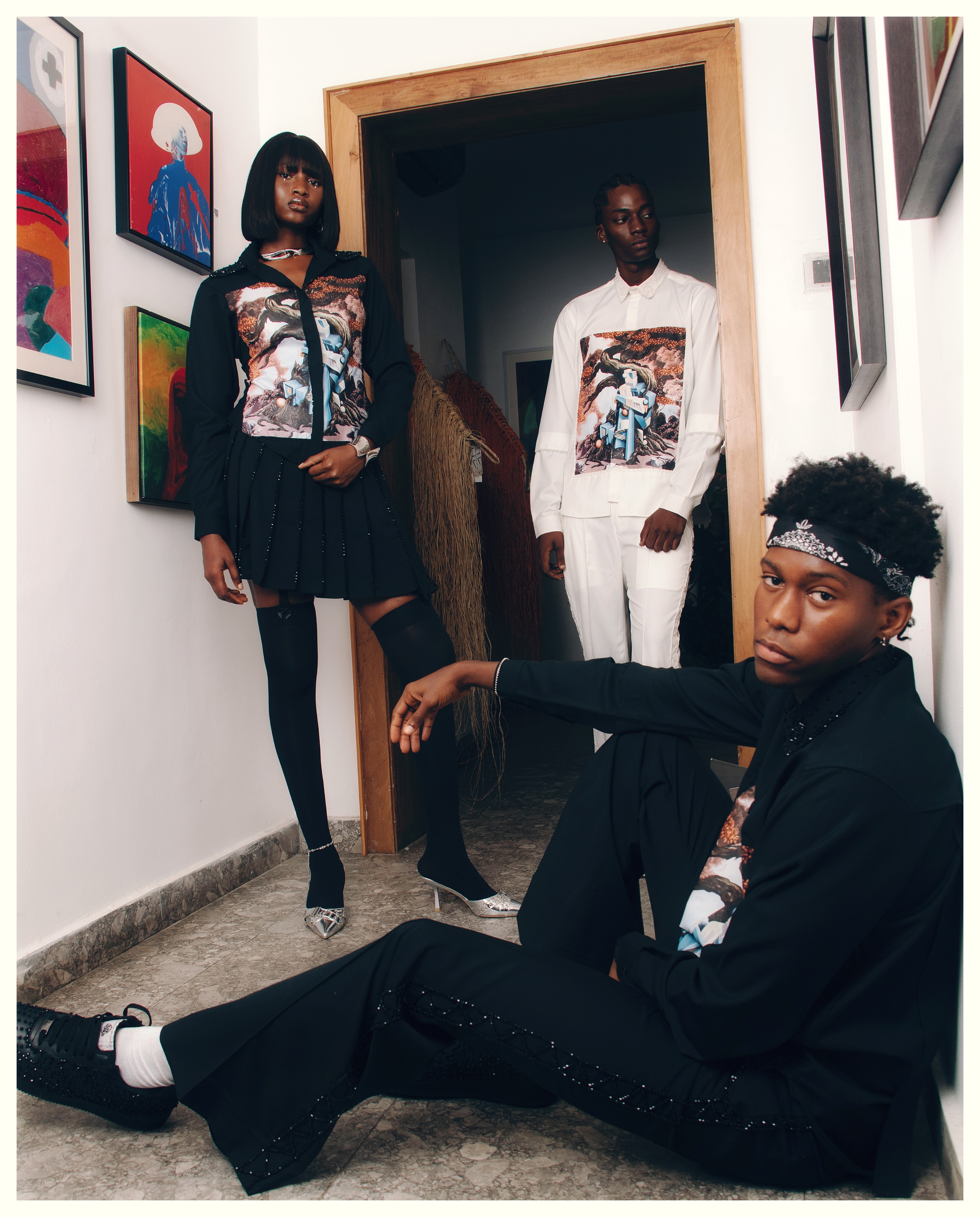 The Tuff x Ini Usoro collaboration is not just a release, it’s a reminder that You are the canvas. You are the gallery. You are the story.