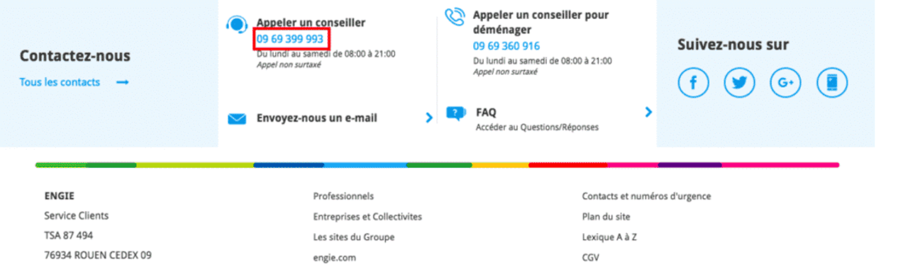 Engie contact