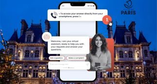 Directing citizens to online services through a visual IVR: the case of the City of Paris
