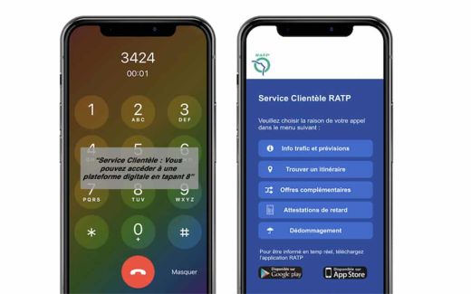 Digitalisation des appels entrants à la RATP grâce au SVI Visuel DialOnce