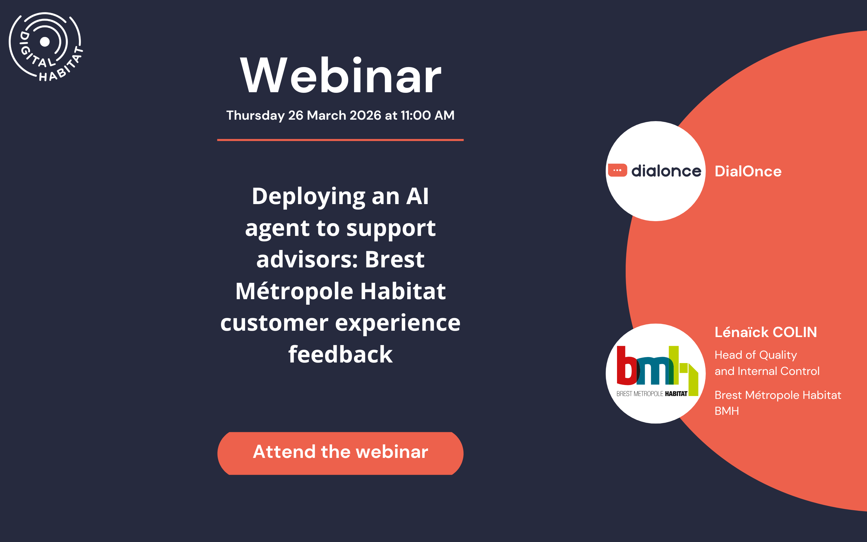 Deploying an AI agent to support advisors: Brest Métropole Habitat customer experience feedback