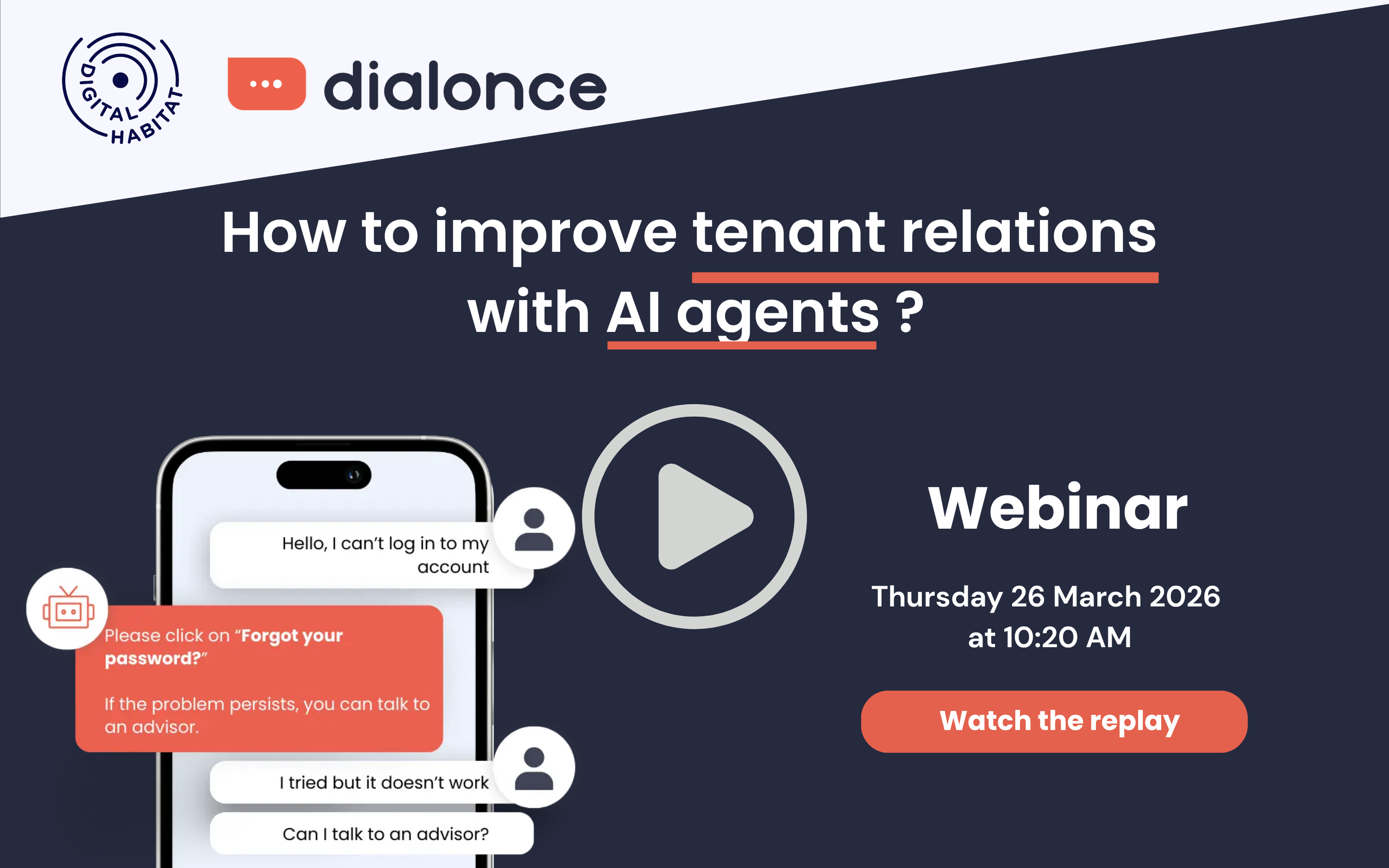 How to improve tenant relations with AI agents ?