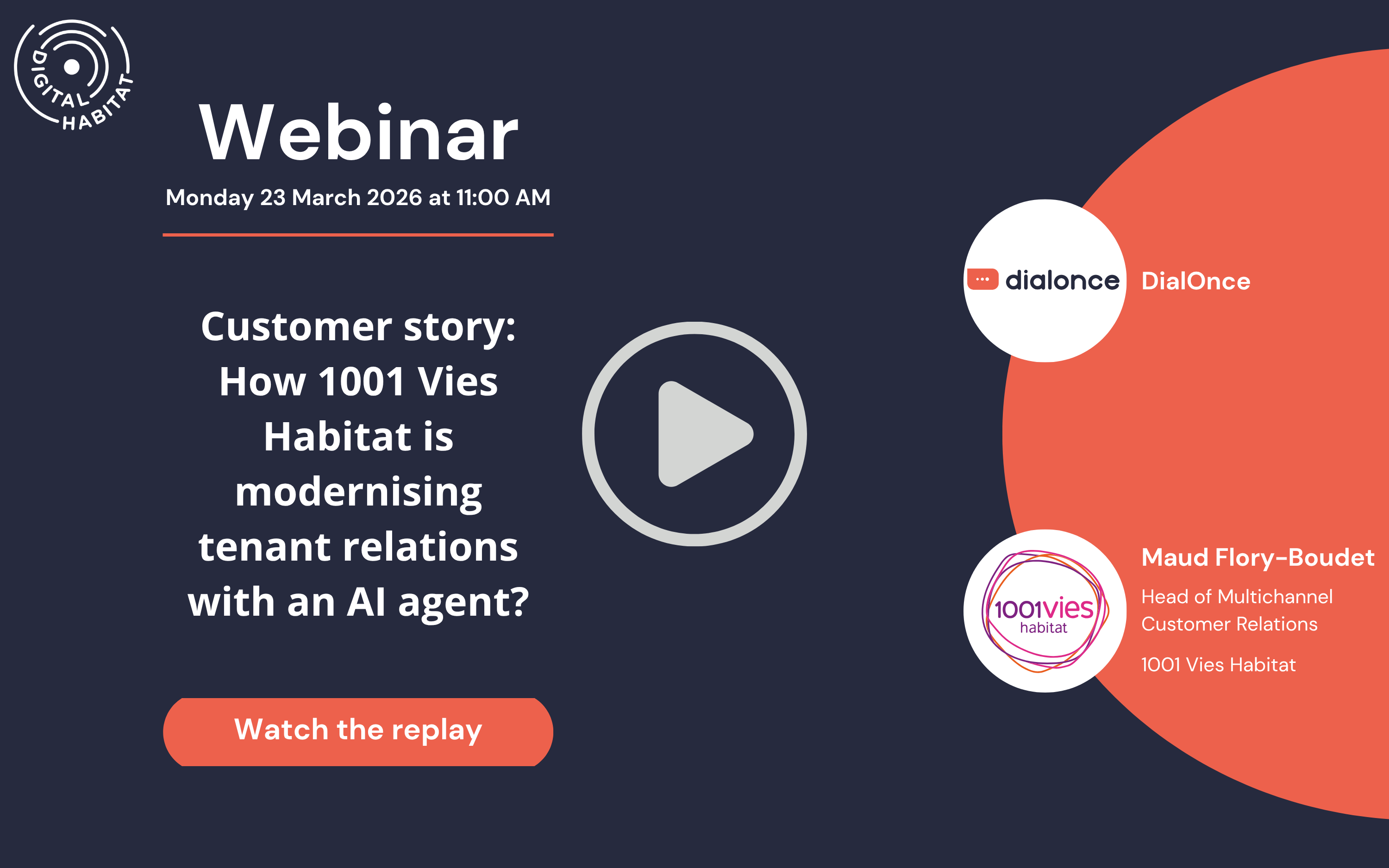Customer story: How 1001 Vies Habitat is modernising tenant relations with an AI agent?