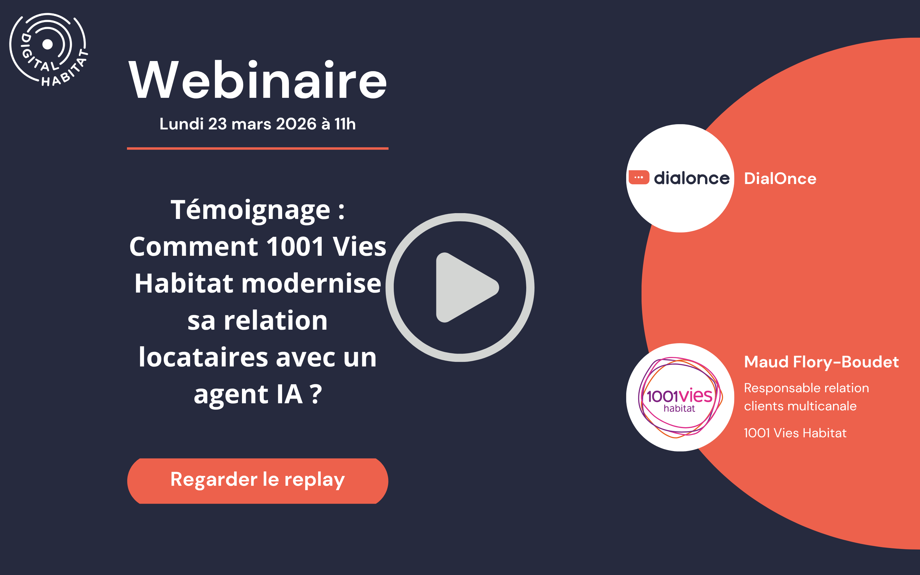 Témoignage : Comment 1001 Vies Habitat modernise sa relation locataires avec un agent IA ?