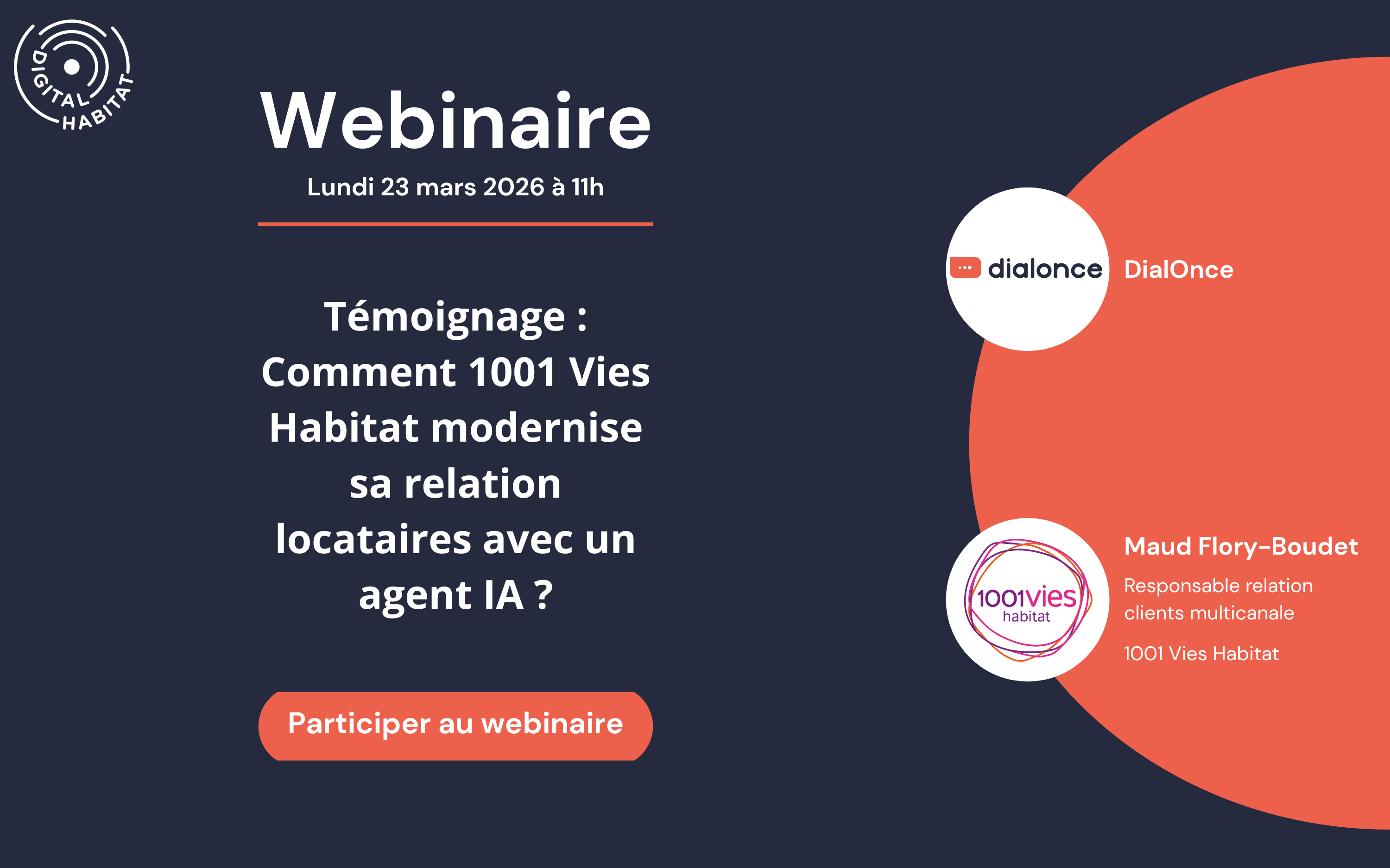 Témoignage : Comment 1001 Vies Habitat modernise sa relation locataires avec un agent IA ?