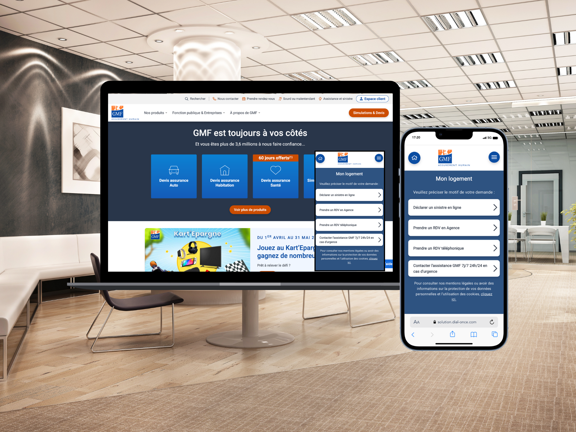 Innovation chez Covéa avec l'utilisation de DialOnce et son parcours de contact pour améliorer la qualité du service client