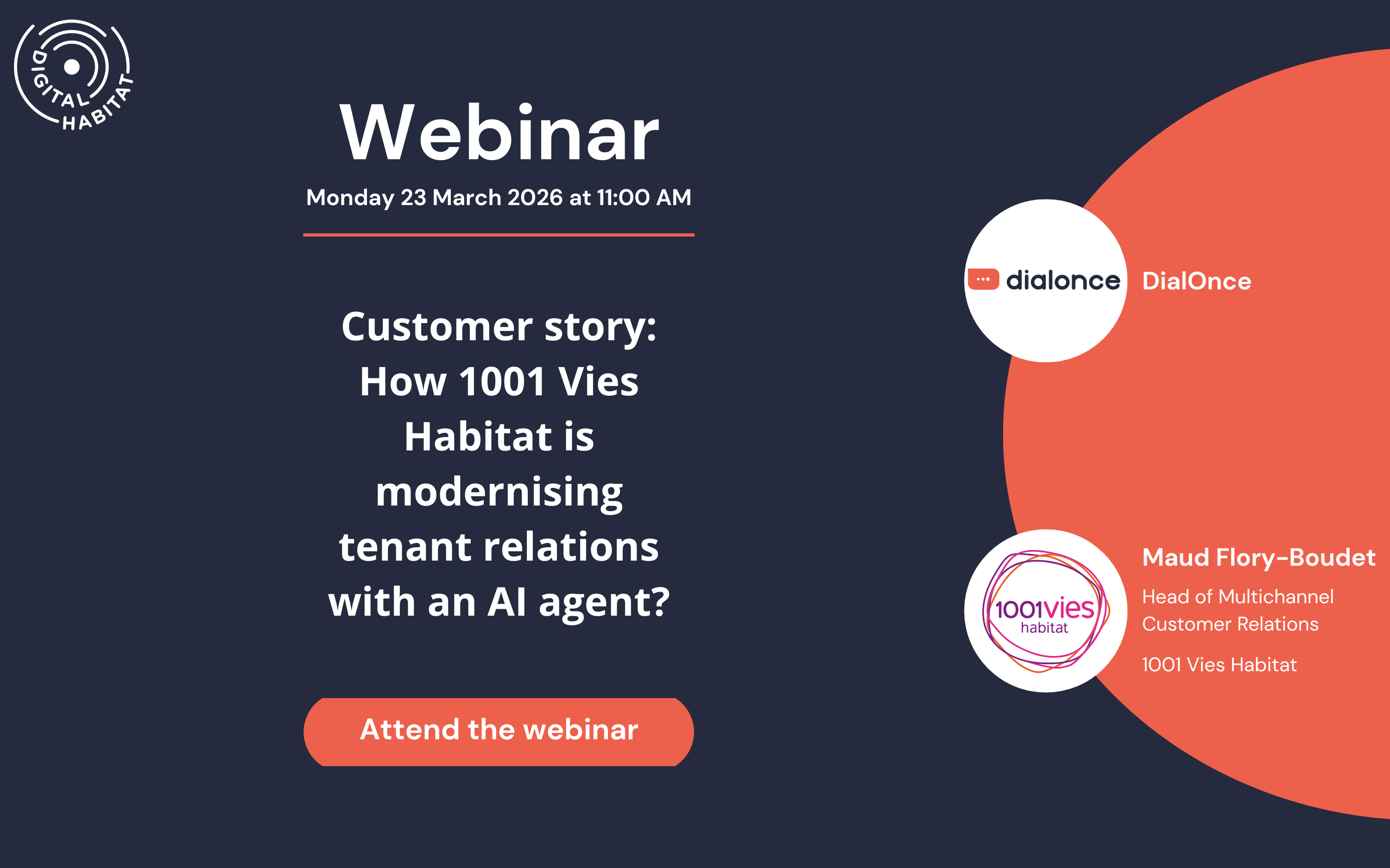 Customer story: How 1001 Vies Habitat is modernising tenant relations with an AI agent?