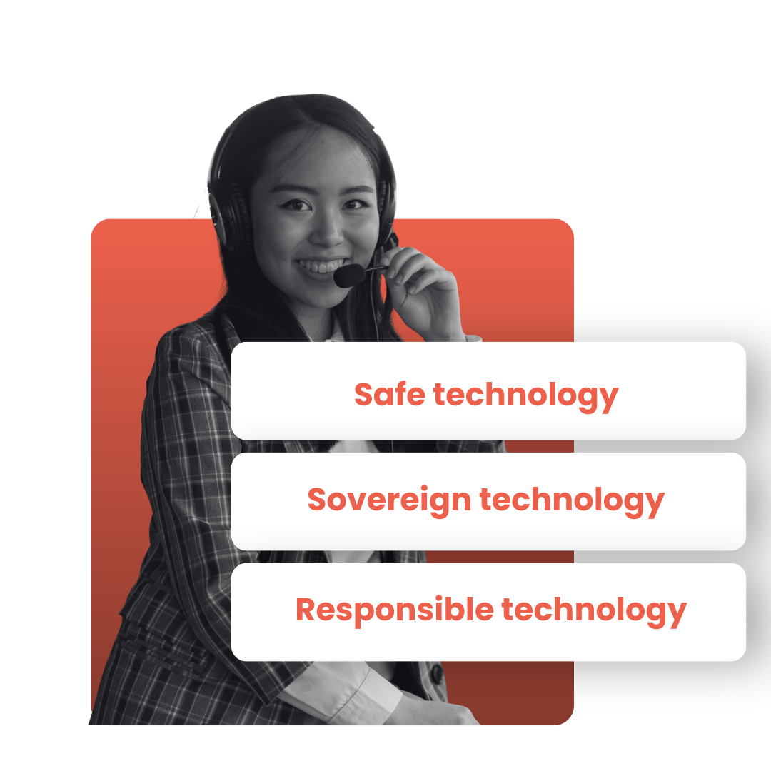 DialOnce offers a sovereign and compliant AI