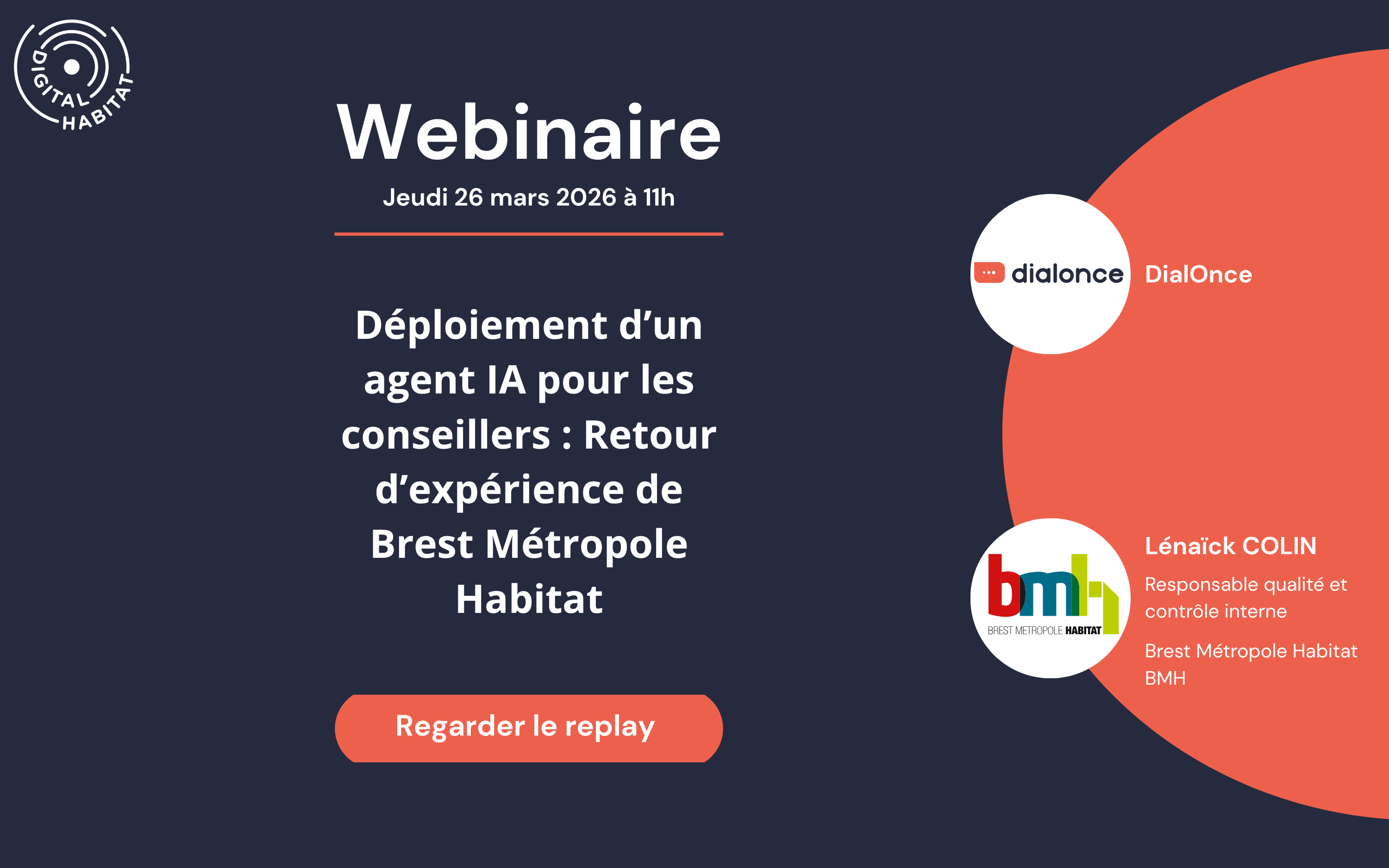 Déploiement d’un agent IA pour les conseillers : Retour d’expérience de Brest Métropole Habitat