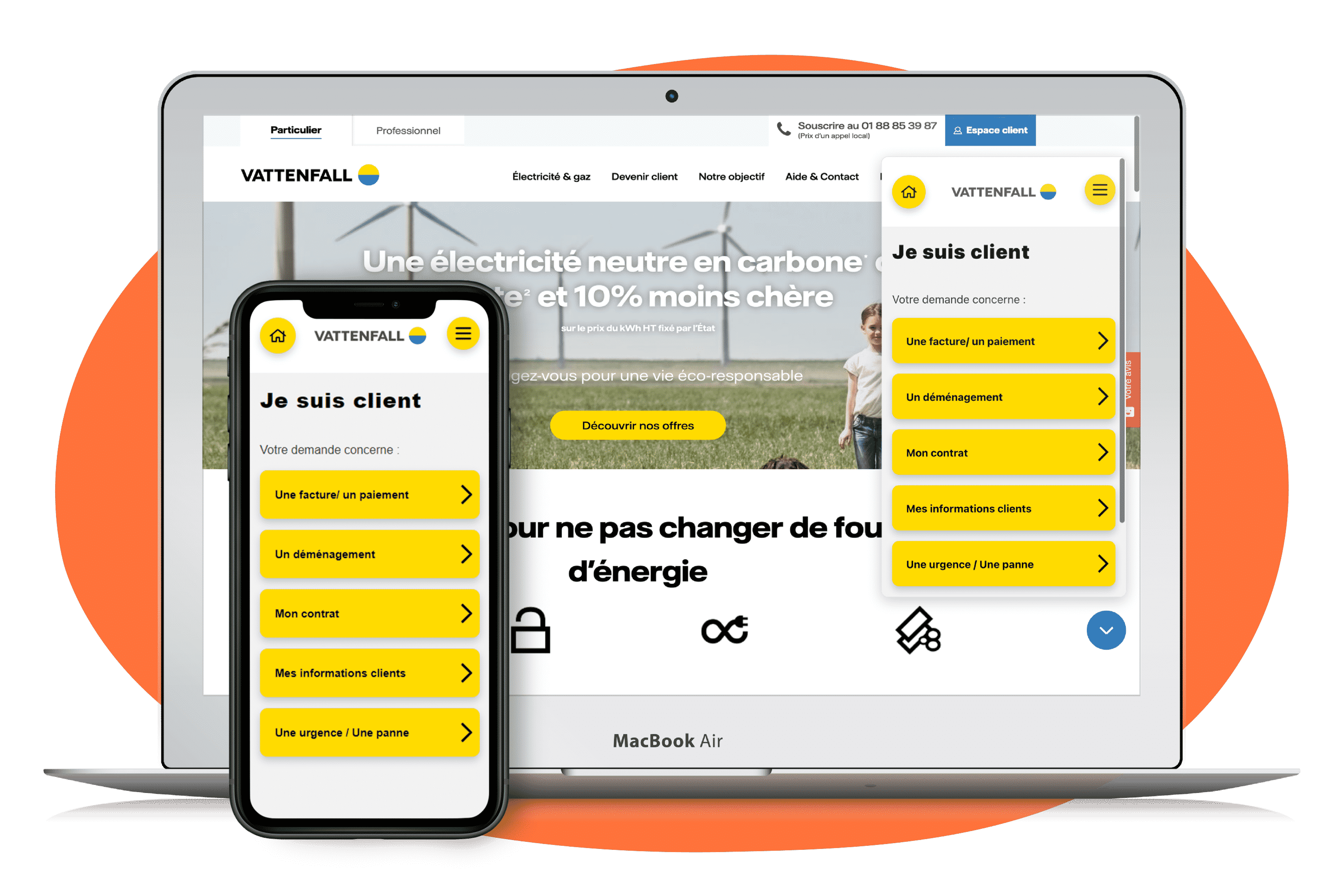 Vattenfall optimise les parcours clients avec l'orchestration omnicanale et le SVI visuel de DialOnce