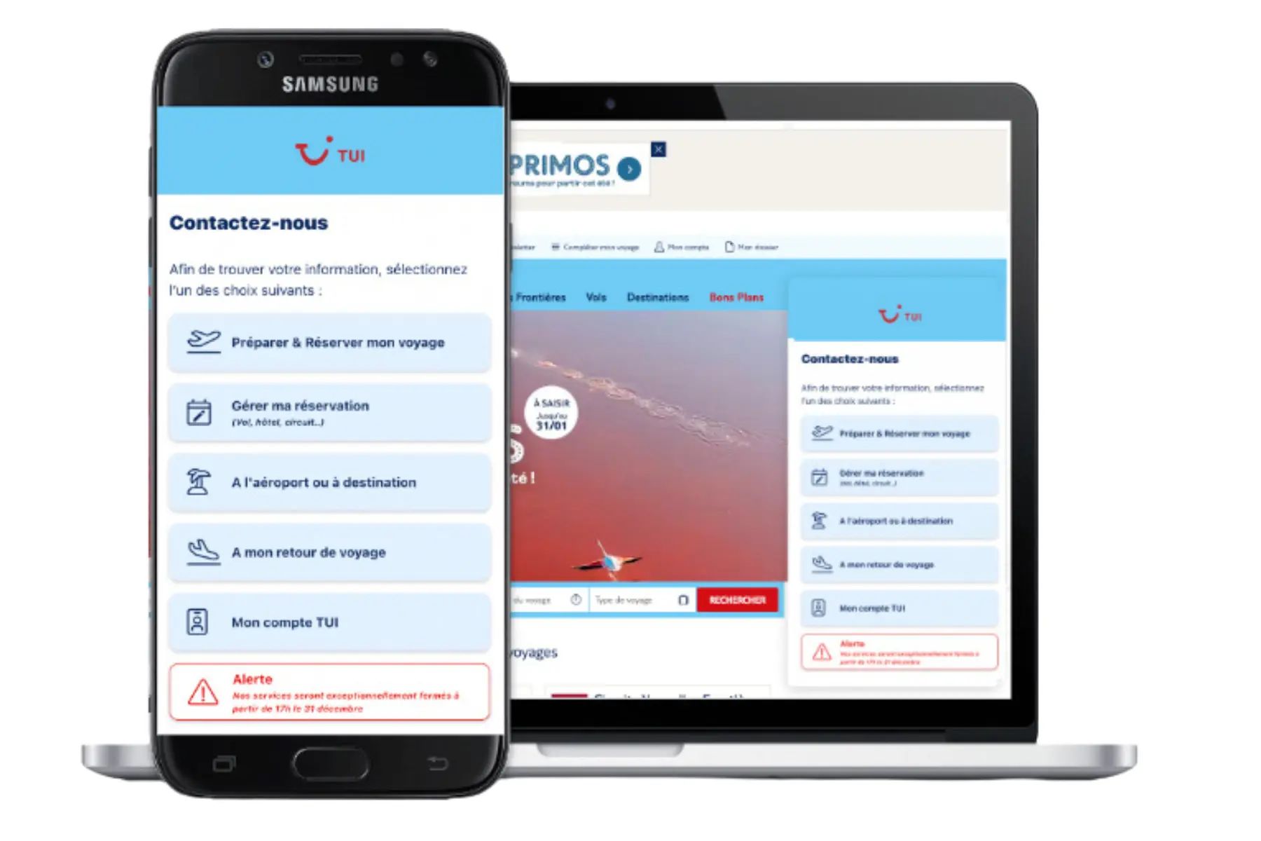 Stratégie de TUI France pour optimiser sa relation client, sa joignabilité et digitaliser les parcours de contact omnicanal