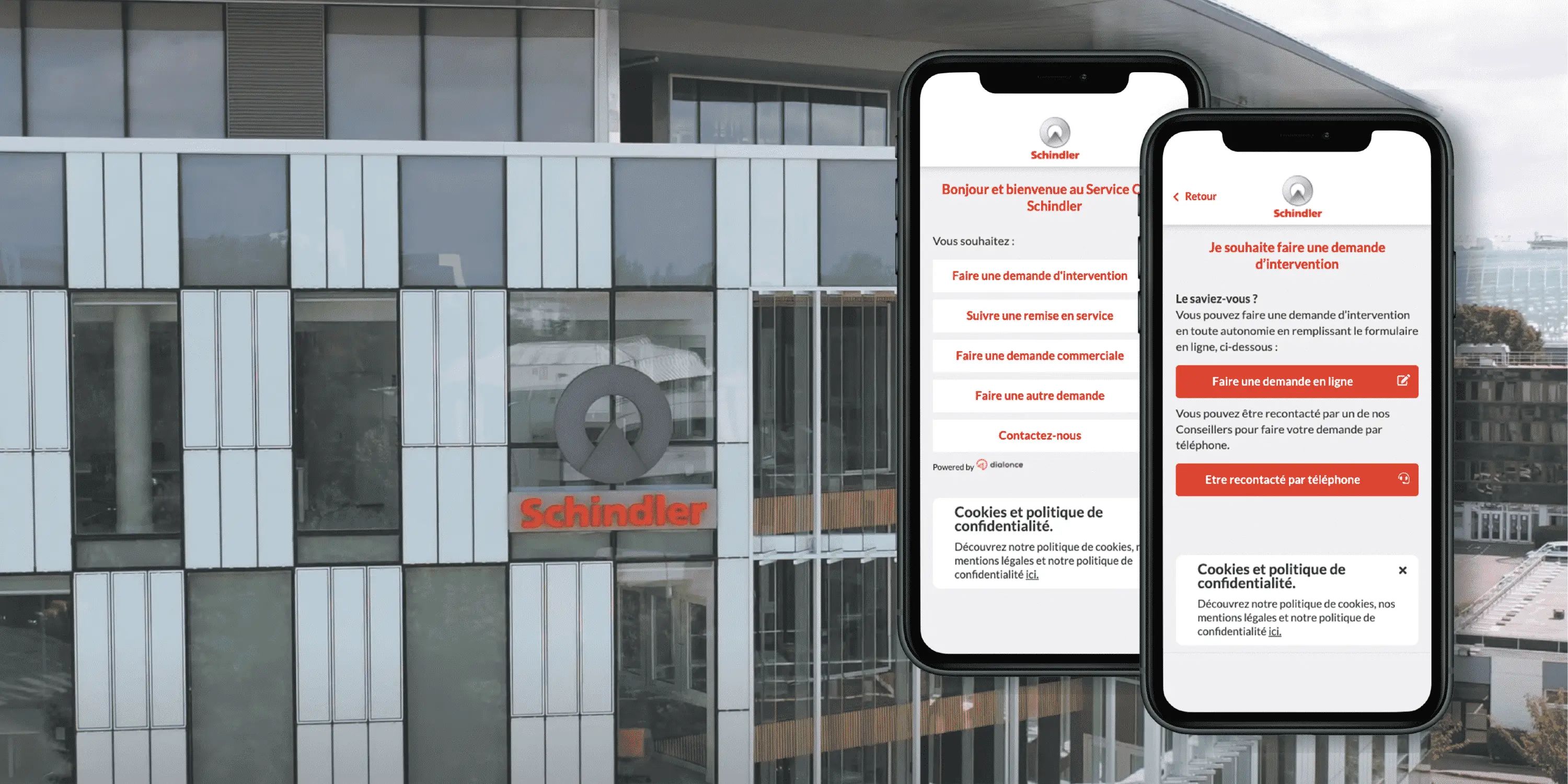 Schindler atteint l'excellence relationnelle avec DialOnce