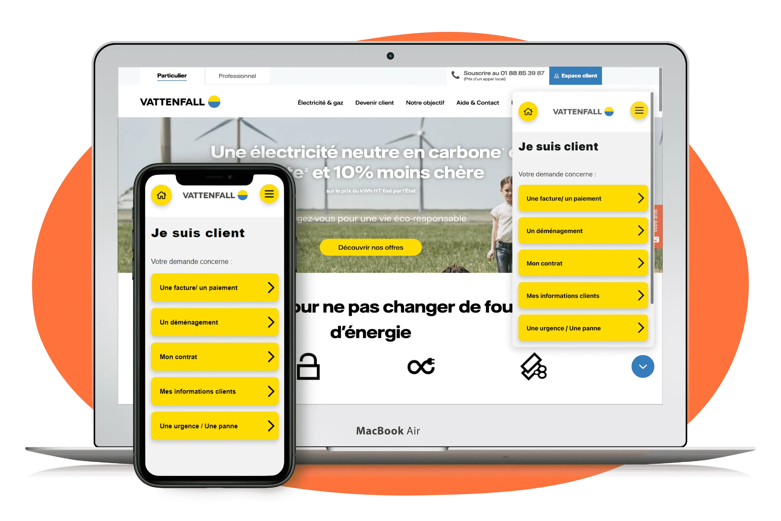 Vattenfall optimise les parcours clients avec l'orchestration omnicanale et le SVI visuel de DialOnce