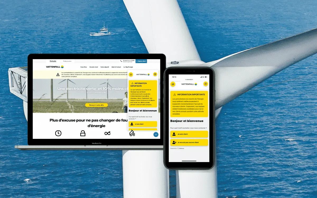 Vattenfall transforme son service client avec le SVI visuel de DialOnce pour réduire les coûts