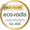 Certification Ecovadis 2025 obtenue par DialOnce pour ses engagements en matière de durabilité, d’éthique et de responsabilité sociétale des entreprises.