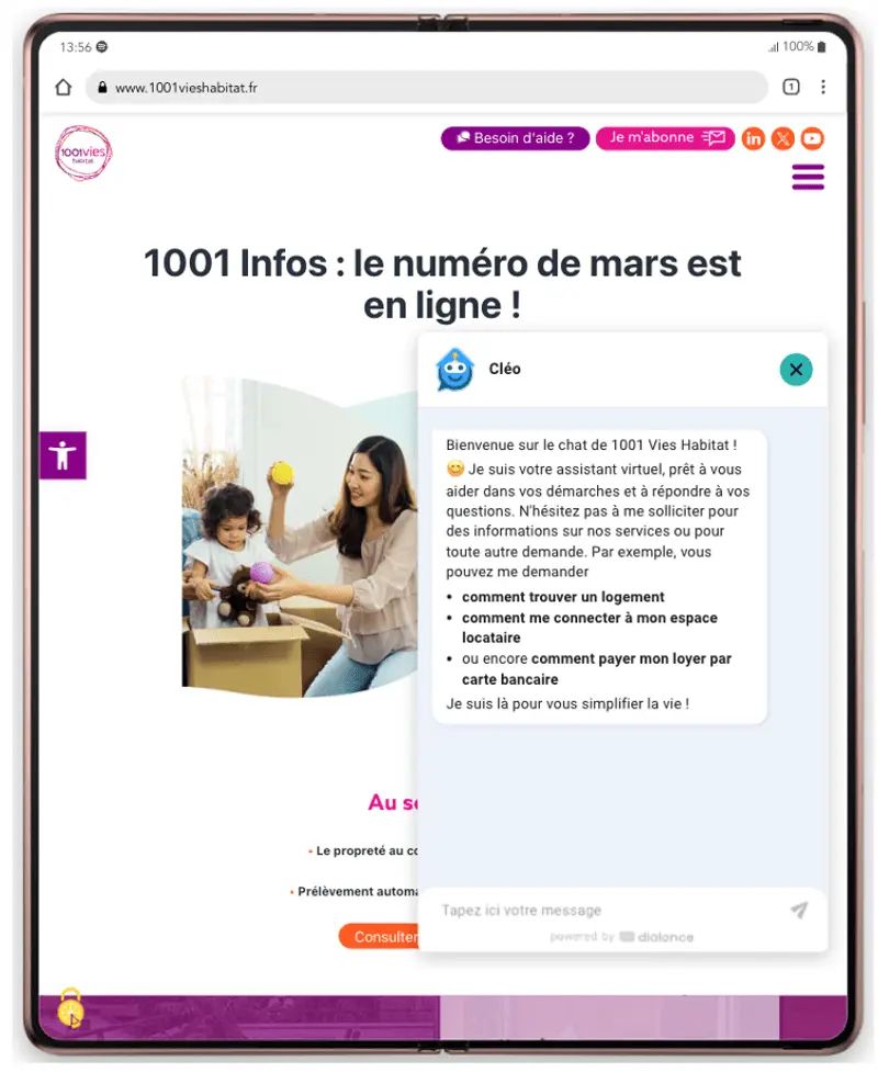 L’usage de l’IA conversationnelle par 1001 Vies Habitat pour améliorer la gestion des demandes clients