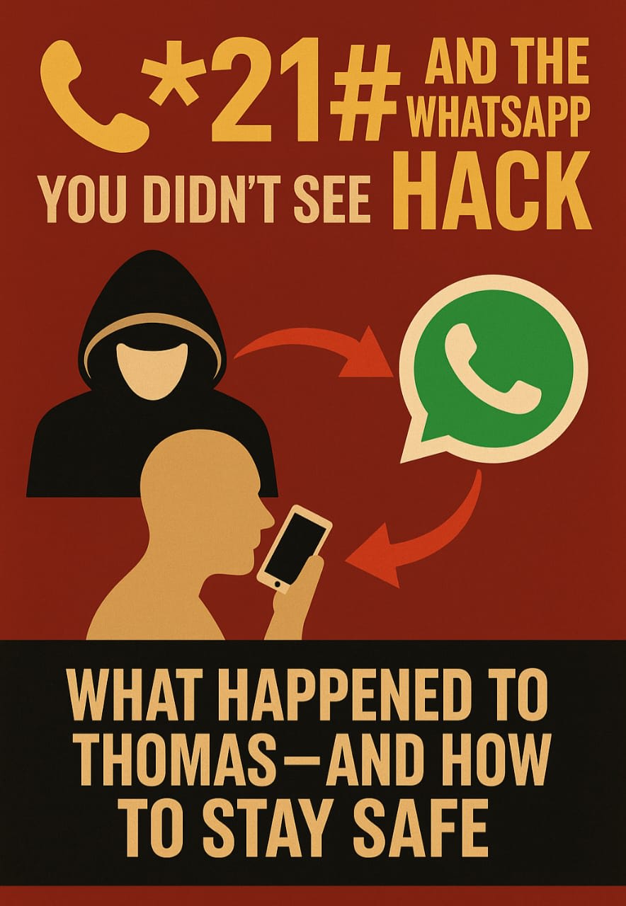 📞 *21# and the WhatsApp Hack You Didn’t See Coming: What Happened to Thomas — and How to Stay Safe