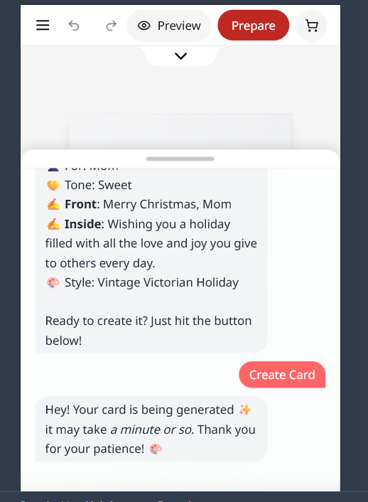 Mobile editor
