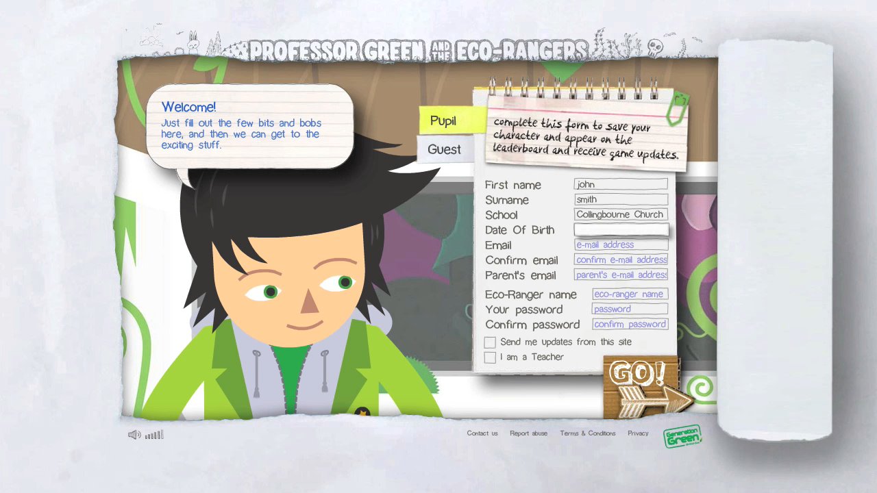 Professor Green Screenshot