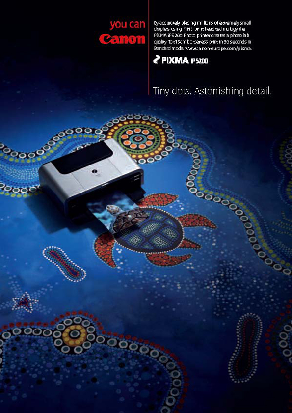 Canon Pixma Print Ad