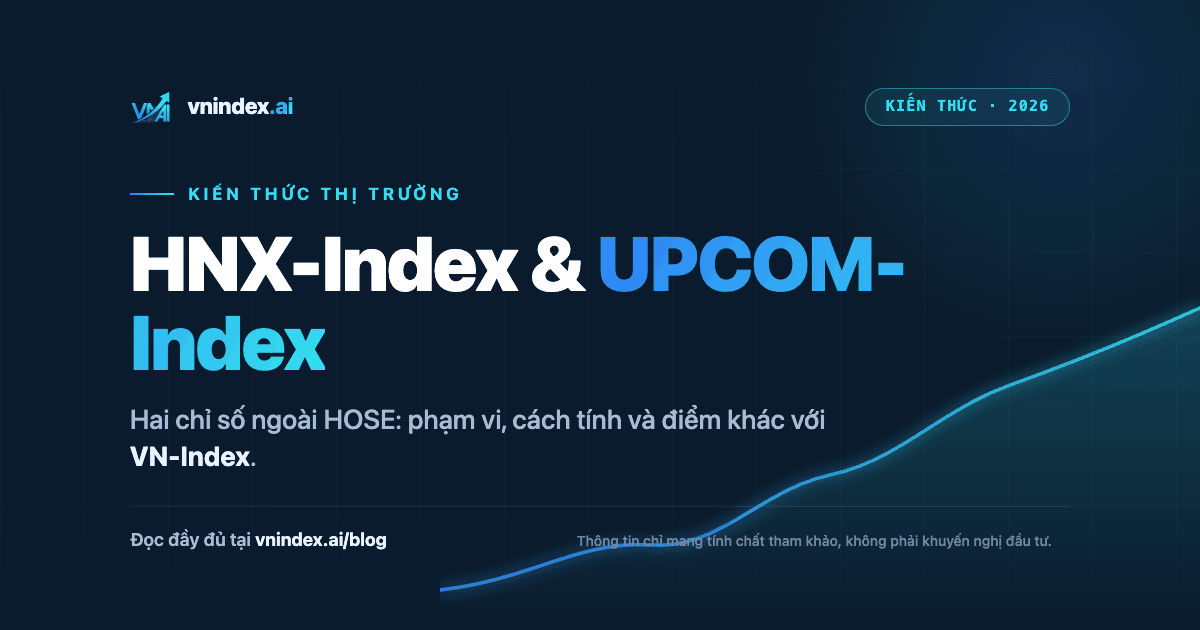 HNX-Index và UPCOM-Index là gì?