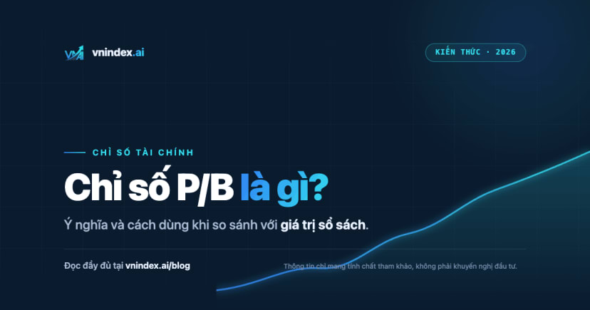 Chỉ số P/B là gì? Ý nghĩa và cách dùng
