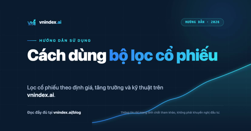 Cách dùng bộ lọc cổ phiếu trên VNIndex.ai