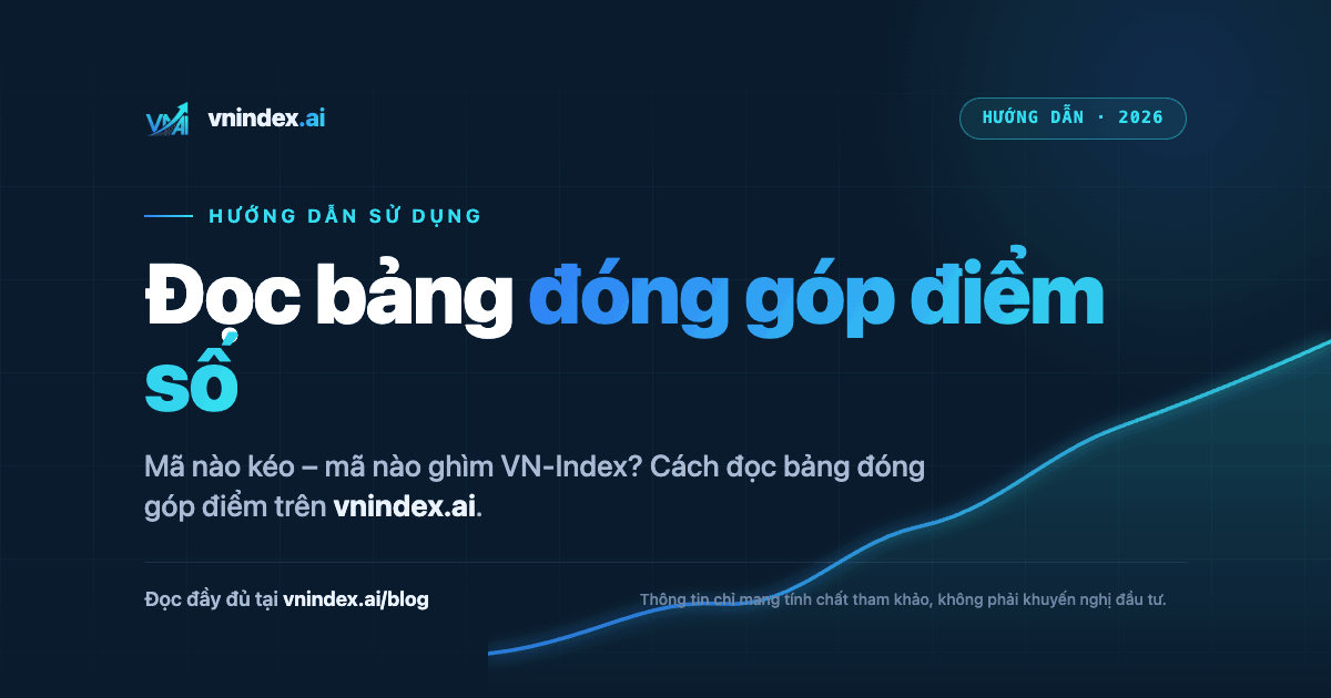 Cách đọc bảng đóng góp điểm số VN-Index