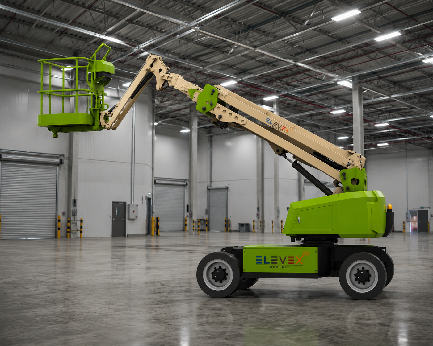 Electric Boom Lift Technical Cutout