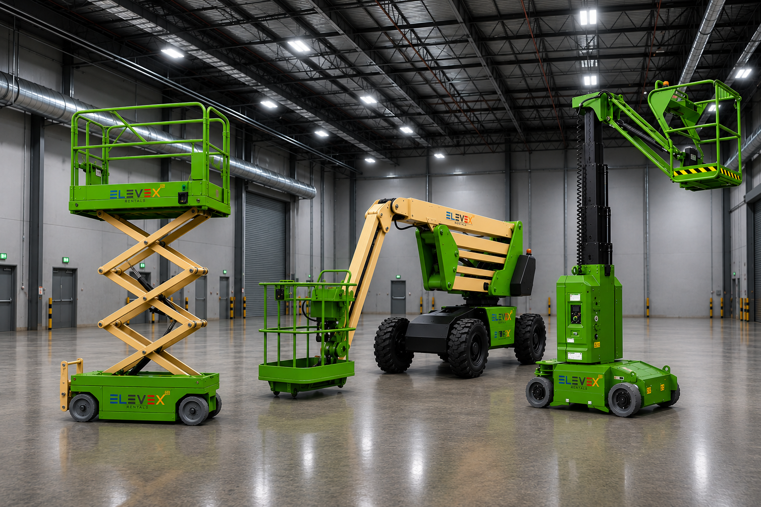 Elevex electric scissor lift
