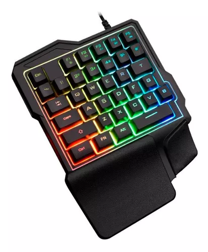 Teclado Gamer De Una Sola Mano Retroilu