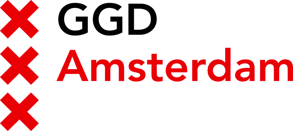 Logo van GGD Amsterdam