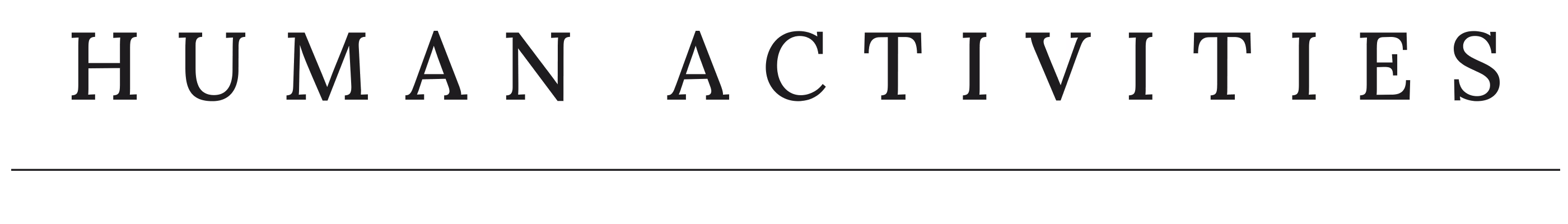 Logo van Human Activities