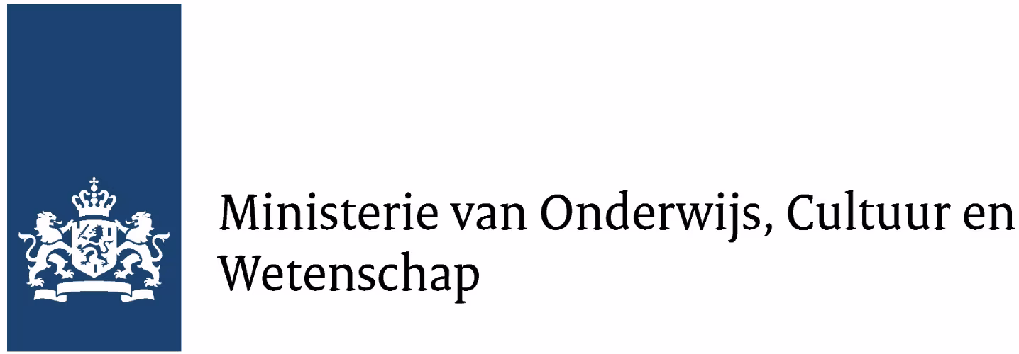 Logo van Ministerie van Onderwijs, Cultuur en Wetenschap