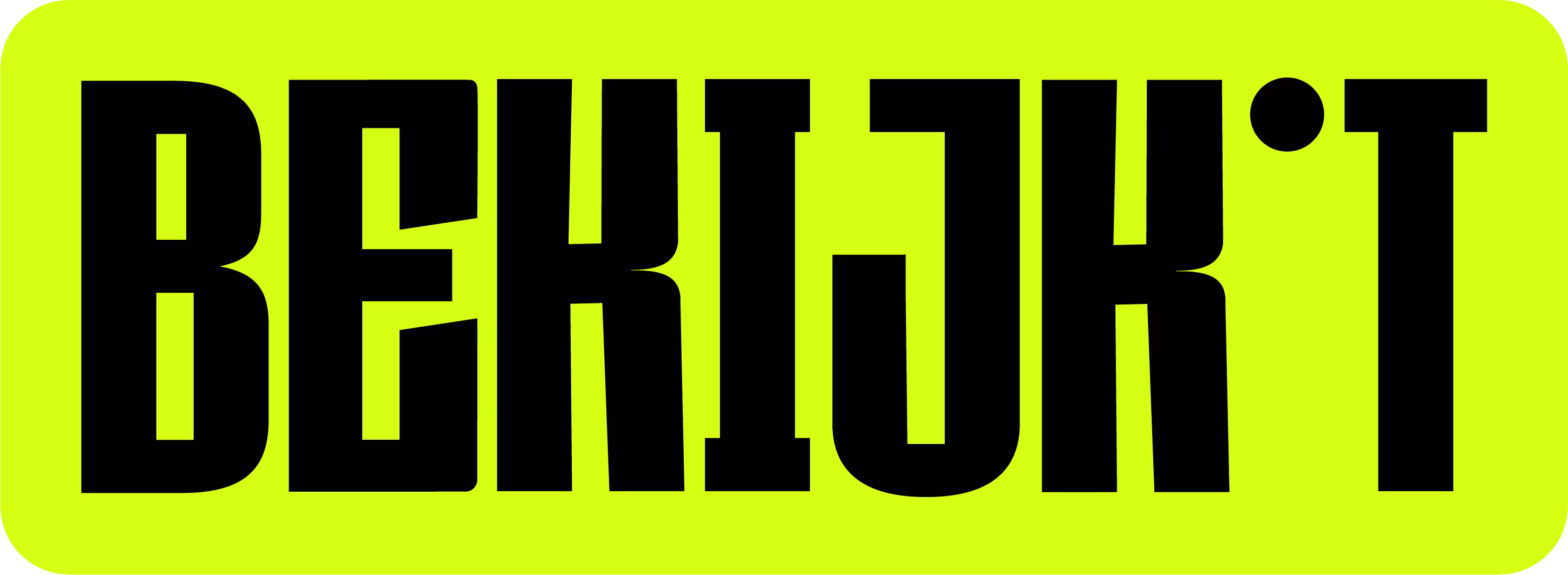 Logo of the Bekijk 't Foundation