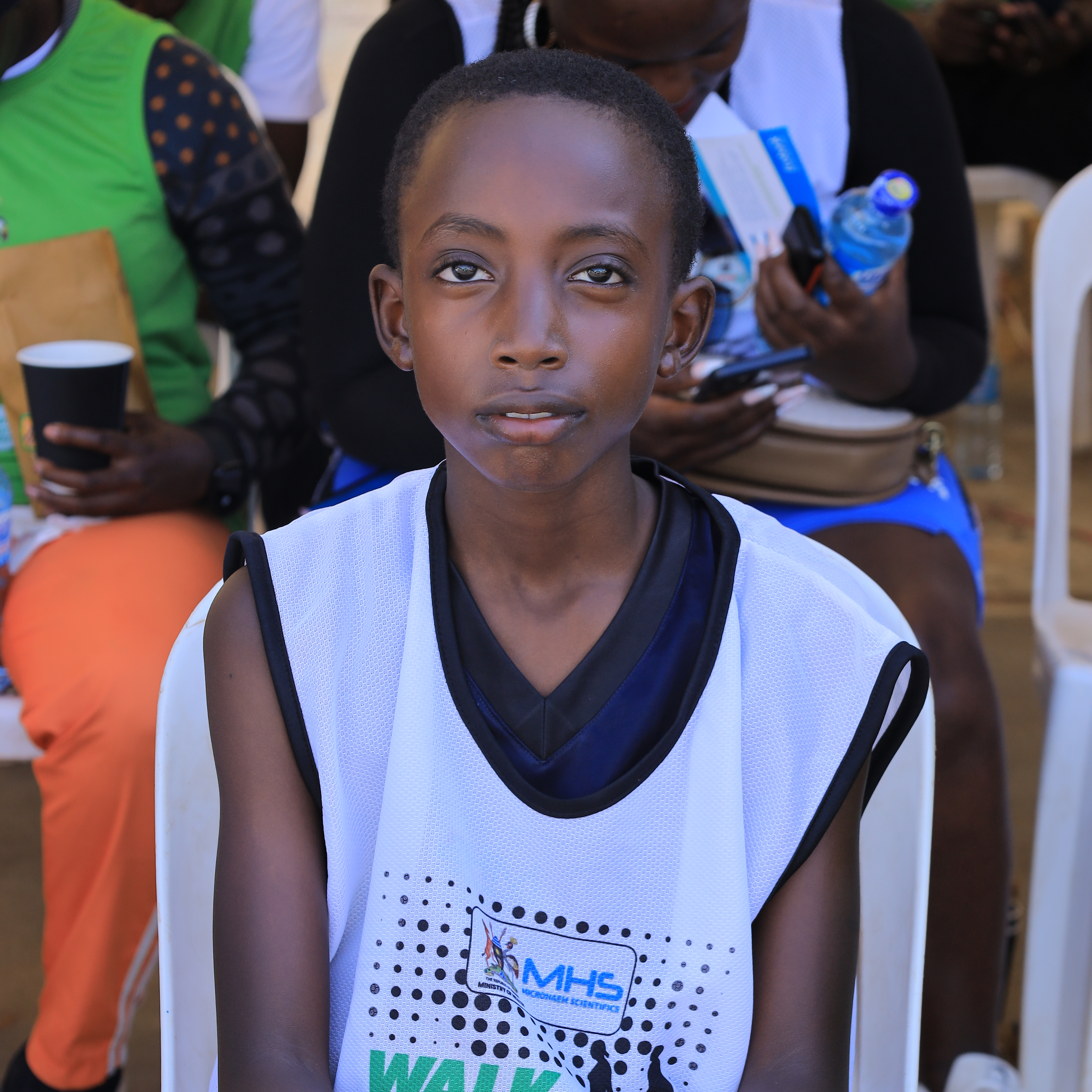 Community walk participants