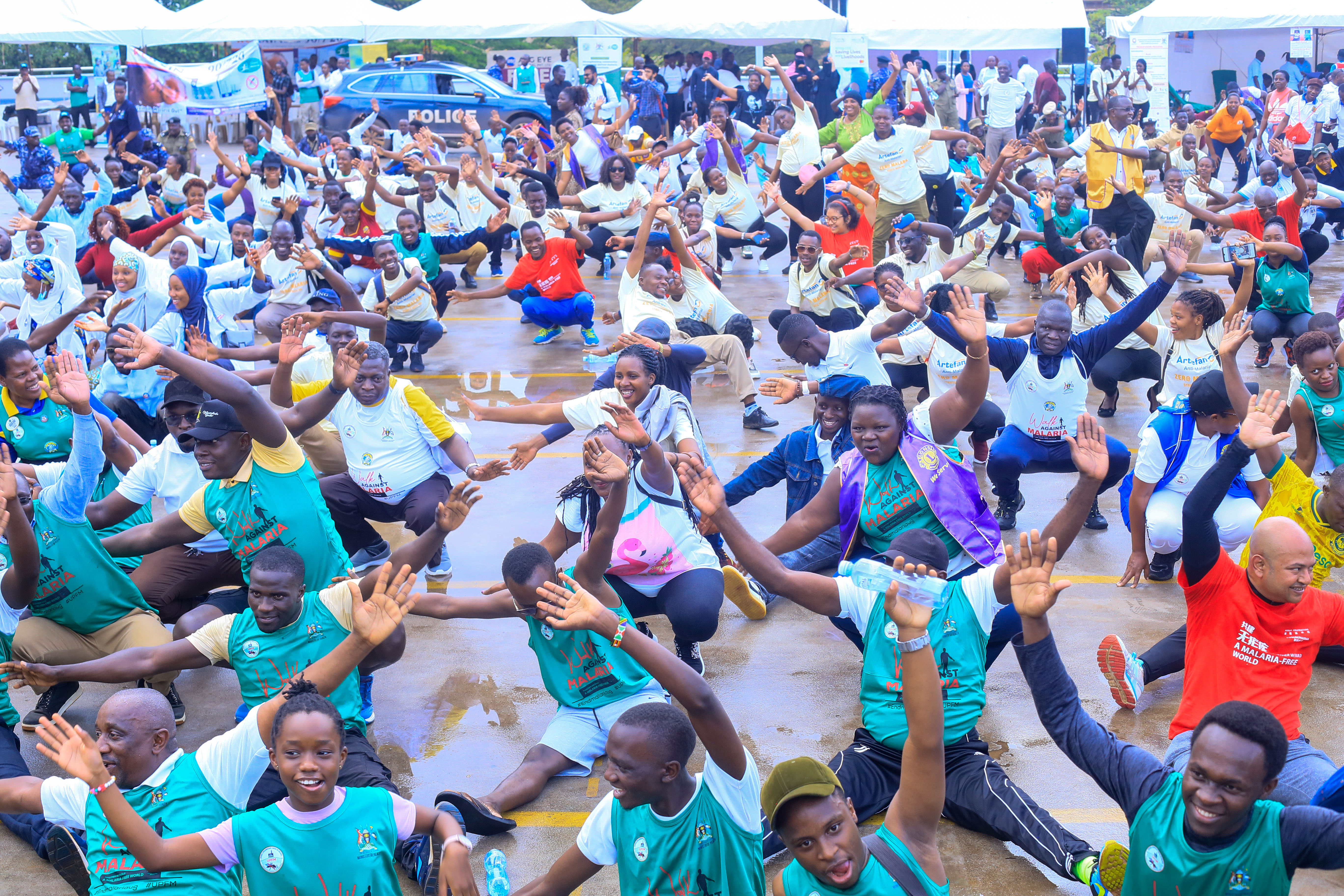 2023 Malaria Walk - Building the Foundation